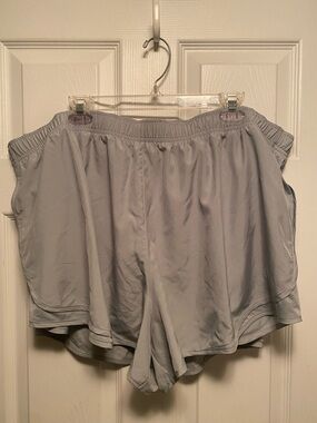 Nike Light Gray Women's Running Shorts…size 3X